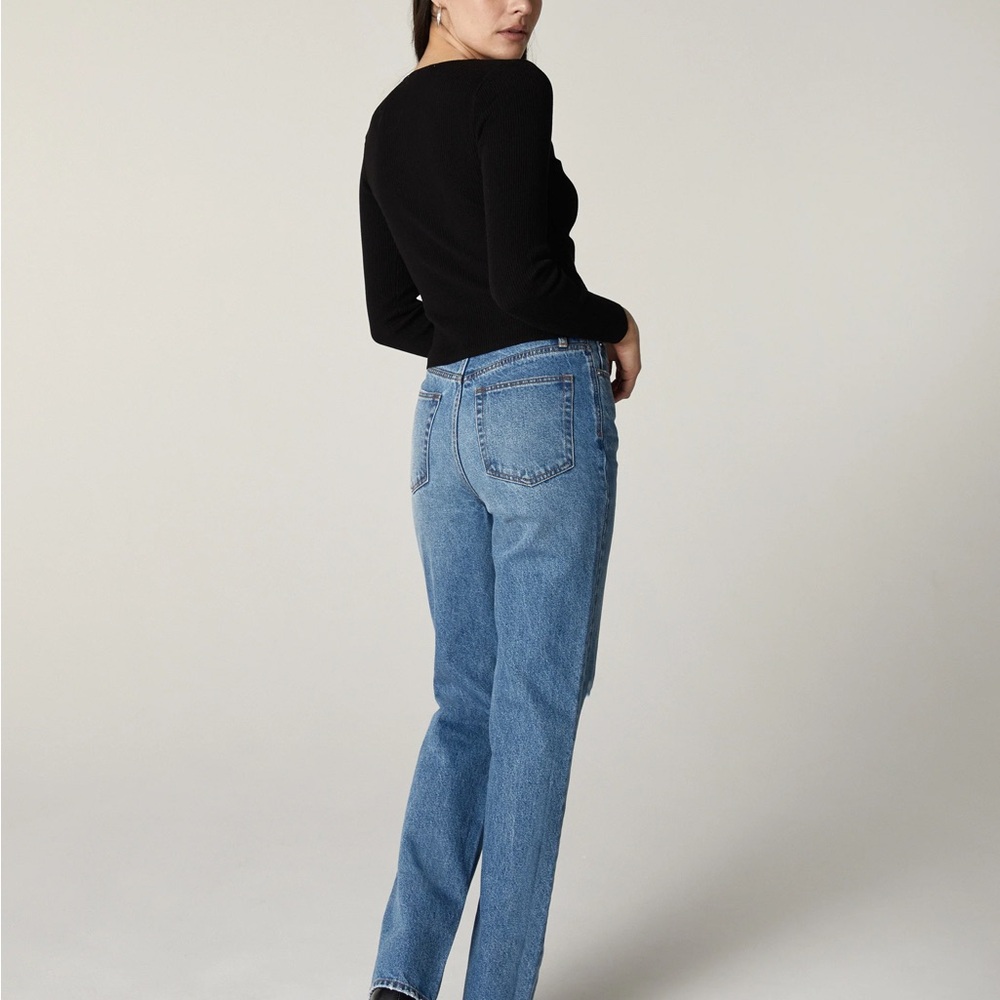 Classic Women's Denim Straight Leg Jeans